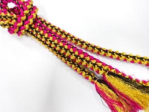 正絹　手組帯締め